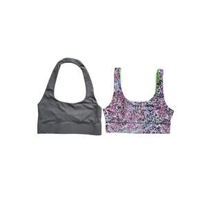 Fabletics Reversible‎ Sports Bra Bundle Harlow Halter and Harlyn Size M